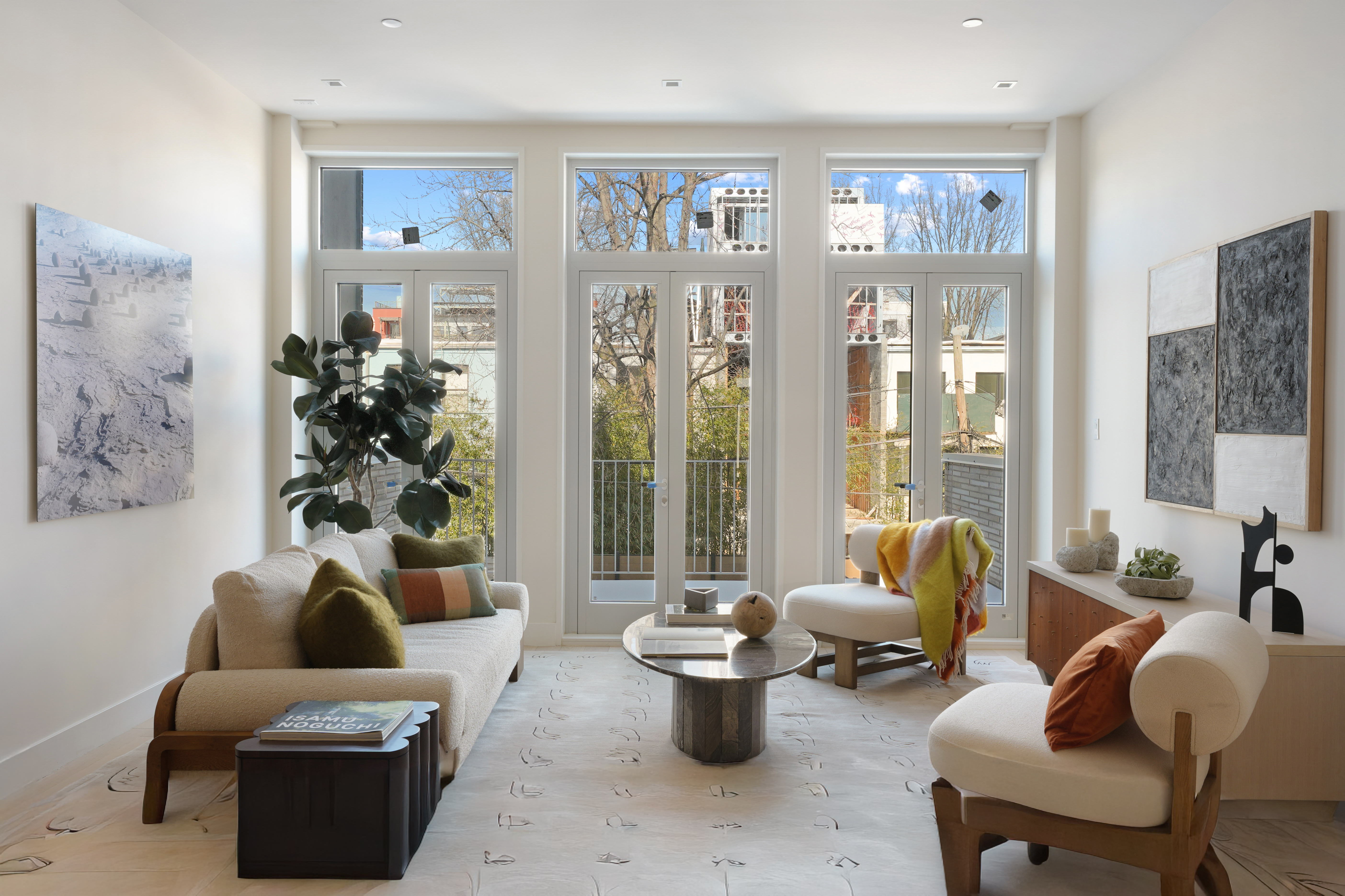 Live in perpetual sunlight in this $5M contemporary Crown Heights townhouse