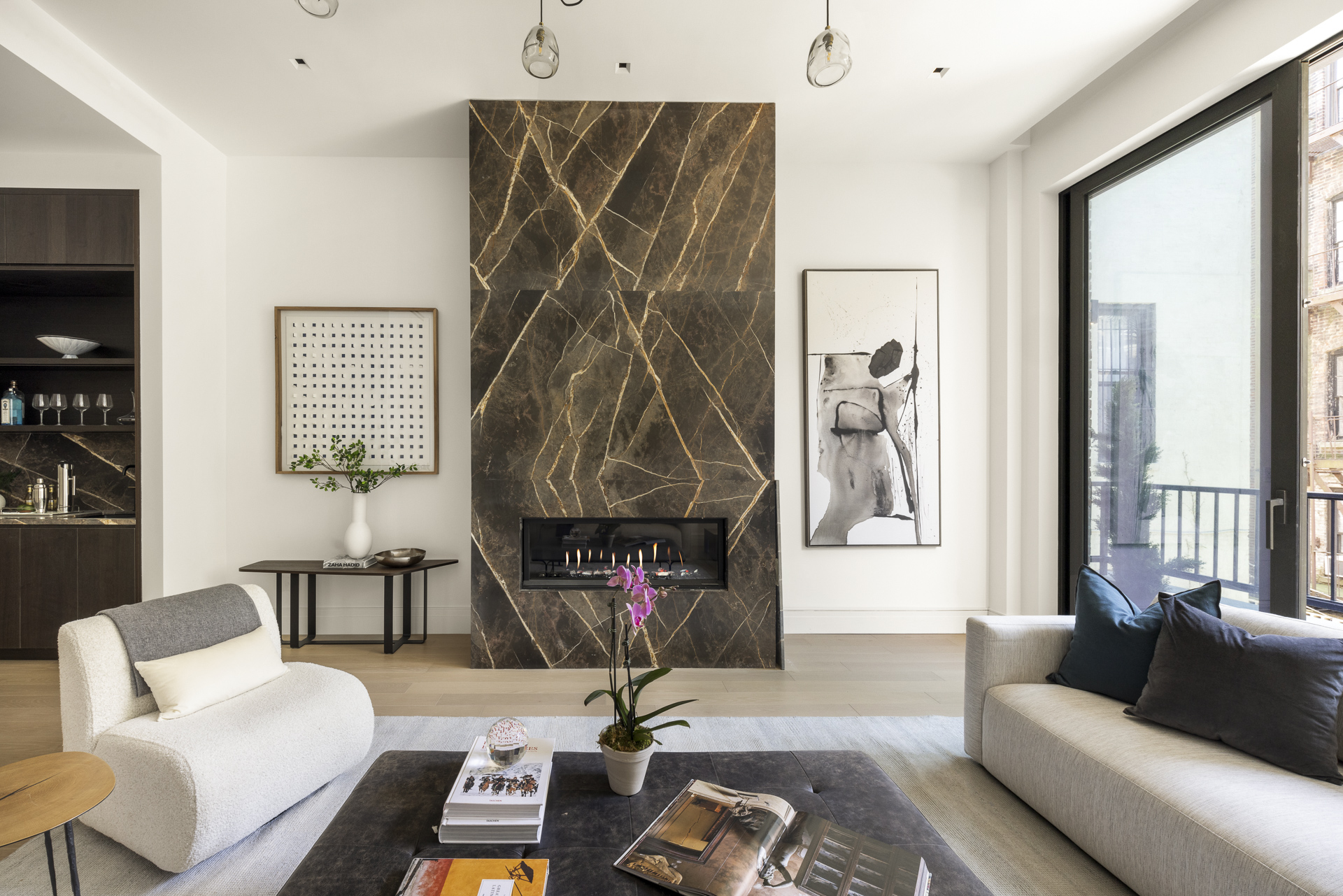 Upstairs, Downstairs: A Reno Added a Basement and a Roof Deck to This 140-Year-Old Manhattan Townhouse