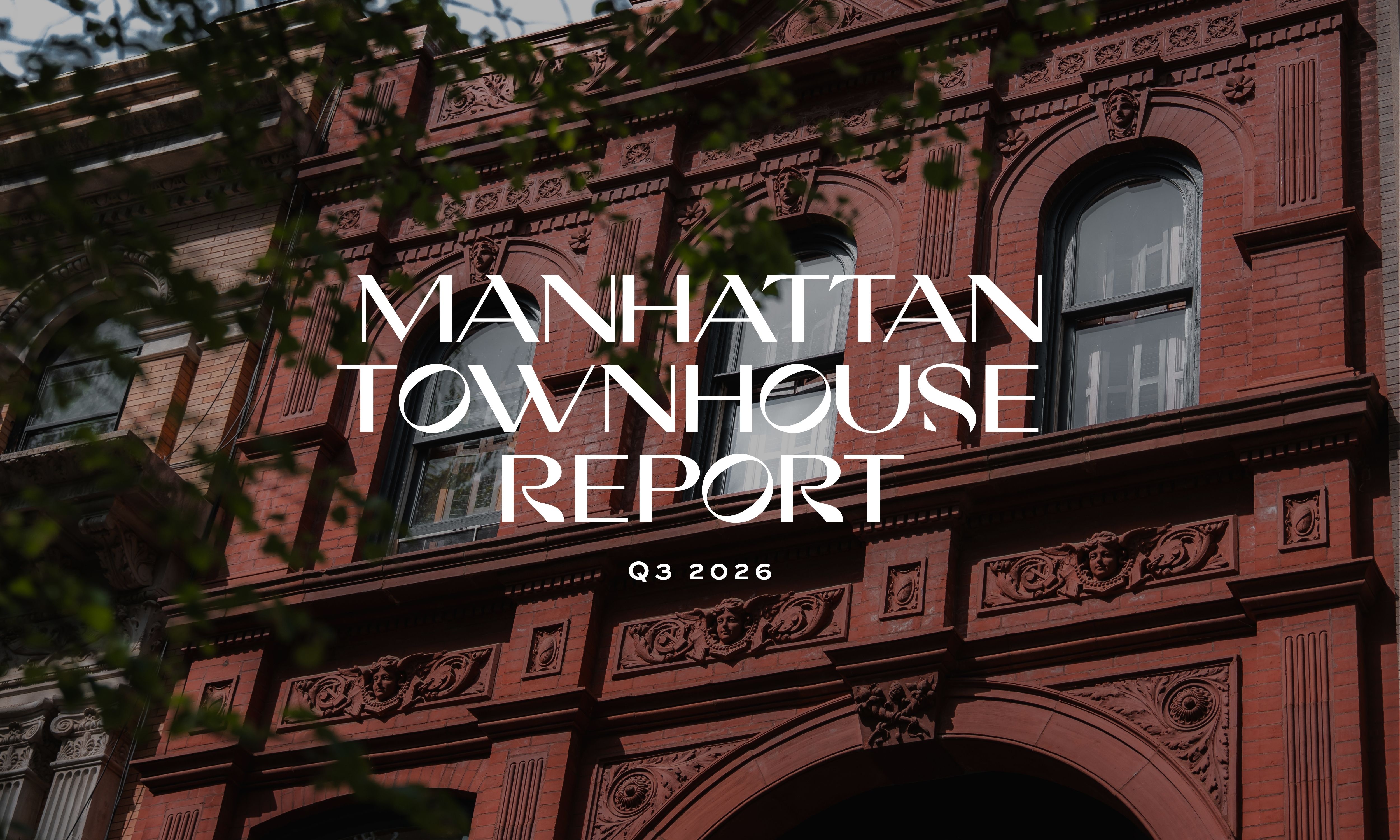 Manhattan Q3 Townhouse Report